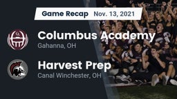 Recap: Columbus Academy  vs. Harvest Prep  2021