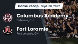 Recap: Columbus Academy  vs. Fort Loramie  2022
