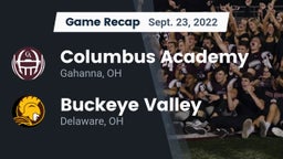 Recap: Columbus Academy  vs. Buckeye Valley  2022