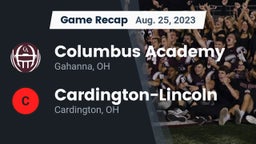 Recap: Columbus Academy  vs. Cardington-Lincoln  2023