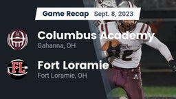 Recap: Columbus Academy  vs. Fort Loramie  2023