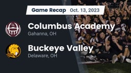 Recap: Columbus Academy  vs. Buckeye Valley  2023