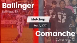 Matchup: Ballinger vs. Comanche  2017