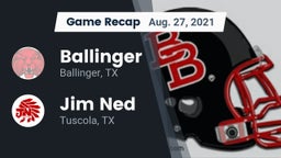Recap: Ballinger  vs. Jim Ned  2021