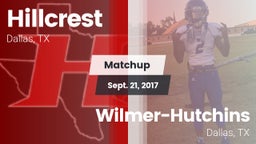 Matchup: Hillcrest vs. Wilmer-Hutchins  2017