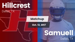 Matchup: Hillcrest vs. Samuell  2017