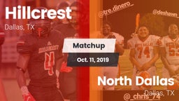 Matchup: Hillcrest vs. North Dallas  2019