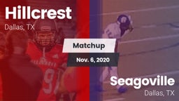 Matchup: Hillcrest vs. Seagoville  2020
