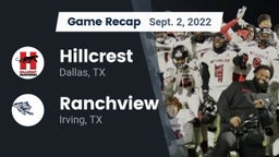Recap: Hillcrest  vs. Ranchview  2022