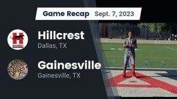 Recap: Hillcrest  vs. Gainesville  2023