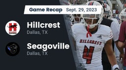 Recap: Hillcrest  vs. Seagoville  2023