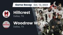 Recap: Hillcrest  vs. Woodrow Wilson  2023