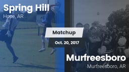 Matchup: Spring Hill vs. Murfreesboro  2017