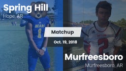 Matchup: Spring Hill vs. Murfreesboro  2018