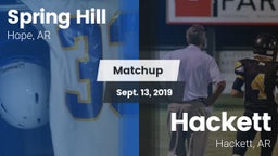 Matchup: Spring Hill vs. Hackett  2019