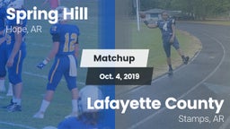 Matchup: Spring Hill vs. Lafayette County  2019