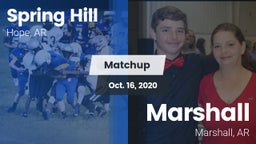 Matchup: Spring Hill vs. Marshall  2020