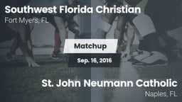 Matchup: Southwest Florida Ch vs. St. John Neumann Catholic  2016