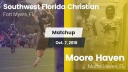 Matchup: Southwest Florida Ch vs. Moore Haven  2016