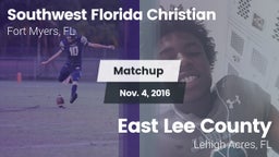 Matchup: Southwest Florida Ch vs. East Lee County  2016