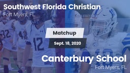 Matchup: Southwest Florida Ch vs. Canterbury School 2020