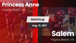 Matchup: Princess Anne vs. Salem  2017