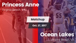 Matchup: Princess Anne vs. Ocean Lakes  2017