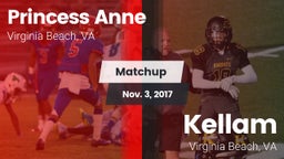 Matchup: Princess Anne vs. Kellam  2017