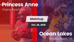 Matchup: Princess Anne vs. Ocean Lakes  2018