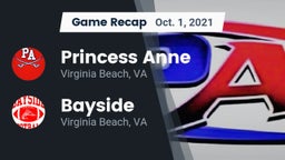 Recap: Princess Anne  vs. Bayside  2021