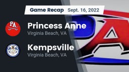 Recap: Princess Anne  vs. Kempsville  2022