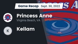 Recap: Princess Anne  vs. Kellam  2022