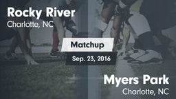 Matchup: Rocky River High vs. Myers Park  2016