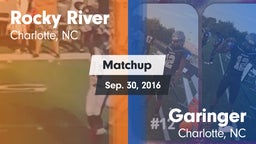 Matchup: Rocky River High vs. Garinger  2016