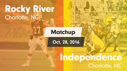 Matchup: Rocky River High vs. Independence  2016