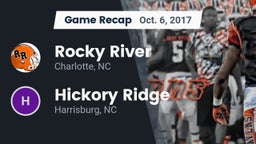 Recap: Rocky River  vs. Hickory Ridge  2017