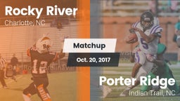 Matchup: Rocky River High vs. Porter Ridge  2017