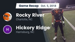 Recap: Rocky River  vs. Hickory Ridge  2018