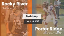 Matchup: Rocky River High vs. Porter Ridge  2018