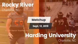 Matchup: Rocky River High vs. Harding University  2019