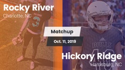 Matchup: Rocky River High vs. Hickory Ridge  2019