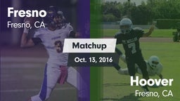 Matchup: Fresno vs. Hoover  2016