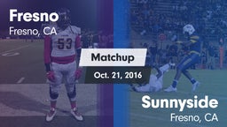 Matchup: Fresno vs. Sunnyside  2016