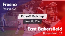 Matchup: Fresno vs. East Bakersfield  2016