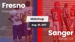 Matchup: Fresno vs. Sanger  2017