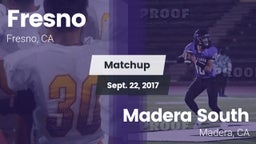 Matchup: Fresno vs. Madera South  2017