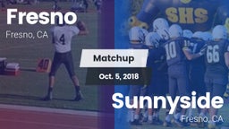 Matchup: Fresno vs. Sunnyside  2018