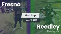 Matchup: Fresno vs. Reedley  2018