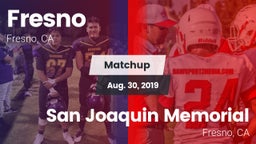 Matchup: Fresno vs. San Joaquin Memorial  2019