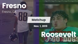 Matchup: Fresno vs. Roosevelt  2019